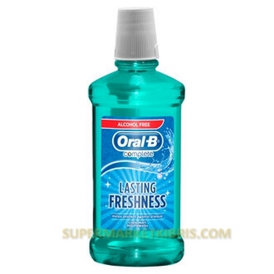 ORAL B AĞIZ ÇALKALAMA SUYU KOMPLE BAKIM 500ML