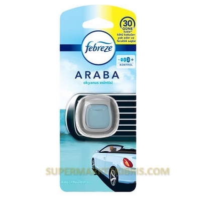 FEBREZE CAR OKYANUS ETKİSİ 30 GÜNE KADAR ETKİLİ