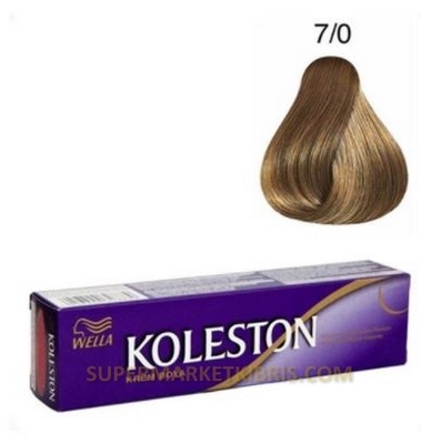 KOLESTON KALICI KREM SAÇ BOYASI 7/0 KREM BOYA