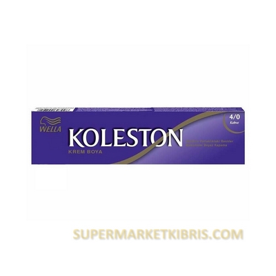 KOLESTON TÜP KREM SAÇ BOYASI KAHVE 4/0