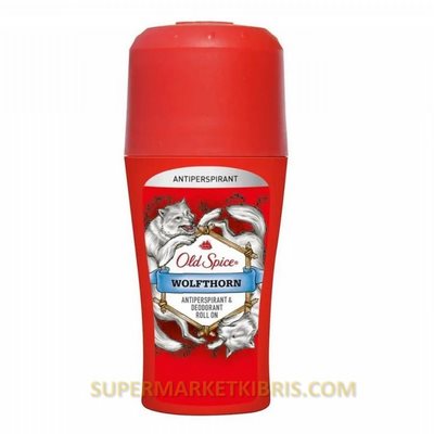 OLD SPİCE WOLFTHORN ROOL ON 50ML