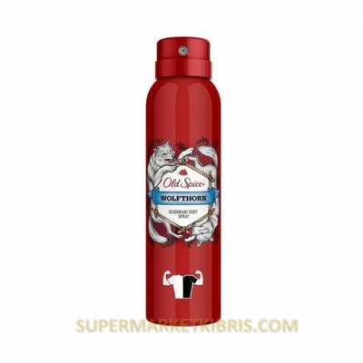 OLD SPİCE WOLFTHORN DEODORANT SPREY 150ML