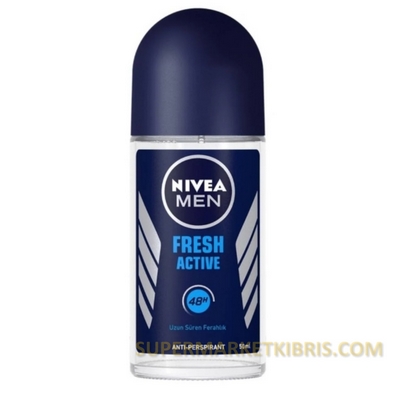NİVEA ROOL ON FRESH ERKEK 50ML