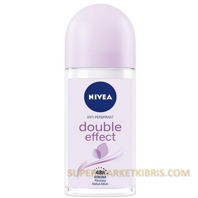 NİVEA ROLL-ON DOUBLE EFFECT KADİN 50ML