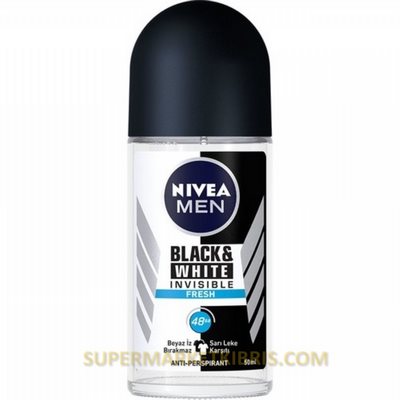 NİVEA ROLL-ON İNVİSİBLE ERKEK 50ML