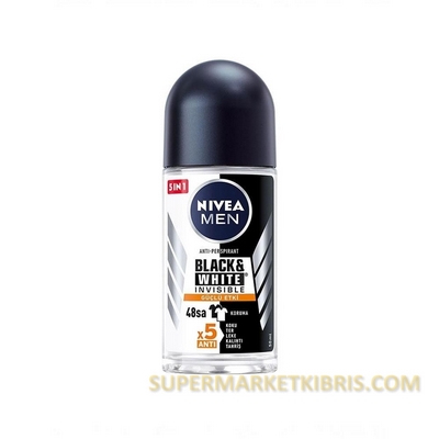 NIVEA ROLL-ON BLACK&WHITE GUCLU ETKI