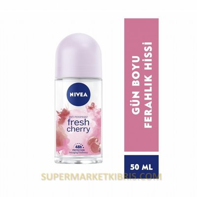 NİVEA ROLL-ON FRESH CHERRY 50ML