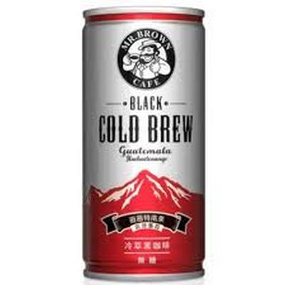 MR.BROWN BLACK COLD BREW 330ML
