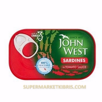 JW SARDINES IN TOMATO 120GR