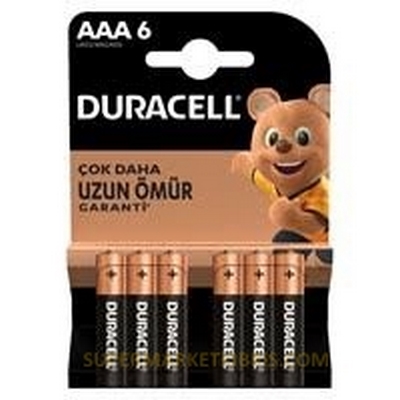 DURACELL INCE KALEM AA 6LI
