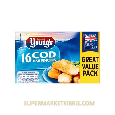 ICELAND 16 PK  COD FISH FINGER