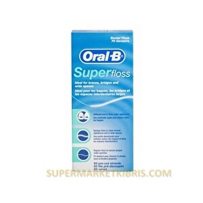 ORAL B SUPER FLOSS DIS IPI