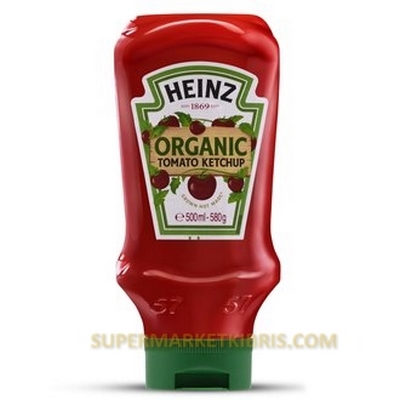 HEINZ ORGANIC KETCHUP 580GR