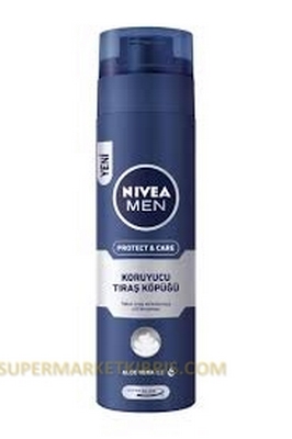 NİVEA TRAŞ KÖPÜĞÜ NEMLENDİRİCİ 200ML