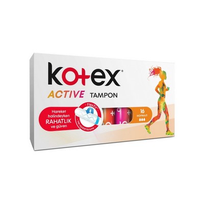 KOTEX ACTIVE TAMPON NORMAL 16LI