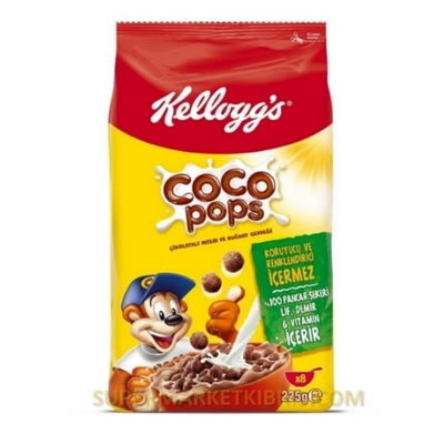 ÜLKER KELLOGGS COCO POPS MISIR GEVREĞİ 225 GR