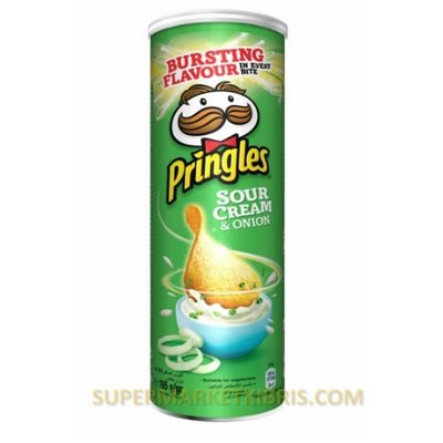 PRİNGLES CİPS SOUR CREAM-ONİON 165 GR
