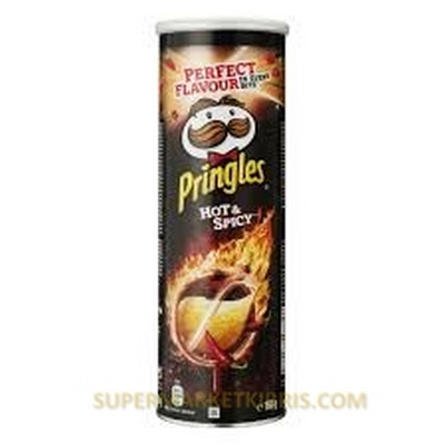 PRINGLES HOT&SPICY 165GR