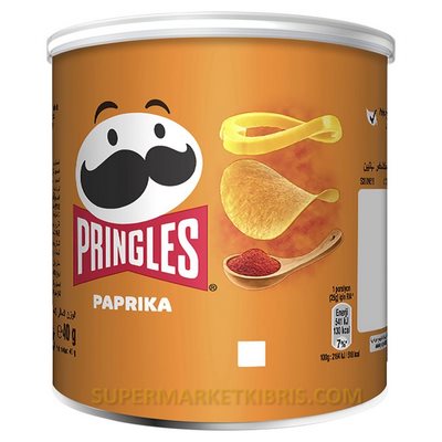 PRINGLES HOT PAPRIKA 40G