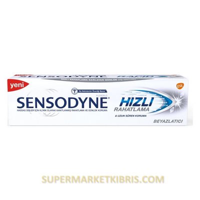 SENSODYNE DİŞ MACUNU HIZLI RAHATLAMA BEYAZLATICI 75 ML