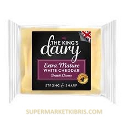 KINGS DAIRY EXTRA MATURE CHEDDAR 200G