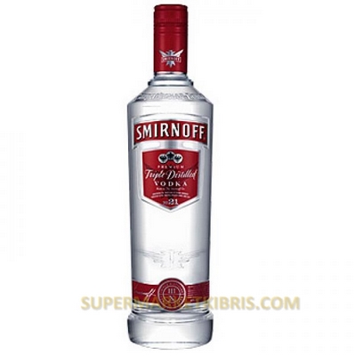 SMIRNOFF VODKA KIRMIZI 1LT