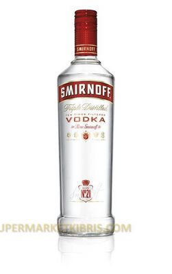 SMIRNOFF VODKA 75 CL