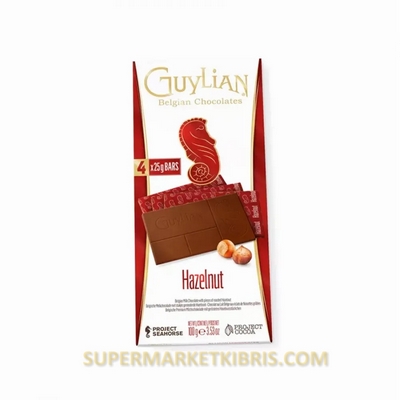 GUYLIAN MILK&HAZELNUT 100GR