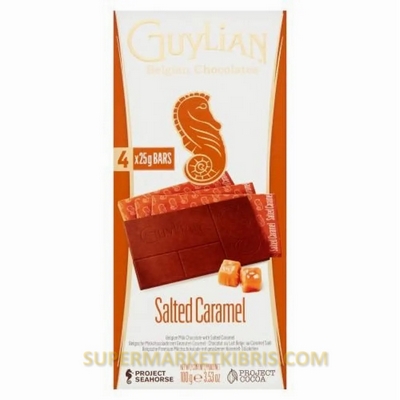 GUYLIAN  SALTED CARAMEL 100GR