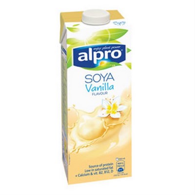 ALPRO SOYA MILK VANILLA 1LT