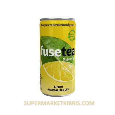 FUSE TEA SOĞUK ÇAY LİMON AROMALI TENEKE 330ML
