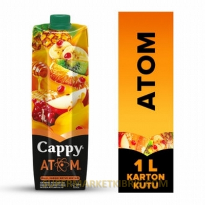 CAPPY ATOM BALLI KARIŞIK MEYVE NEKTARI 1LT