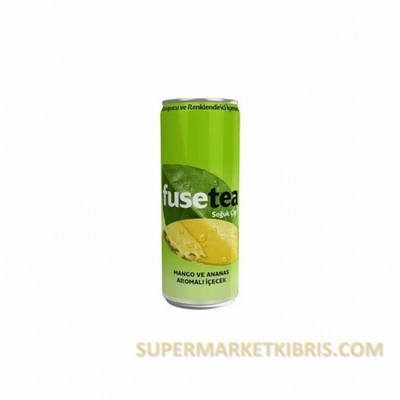 FUSE TEA SOĞUK ÇAY MANGO-ANANAS TENEKE 330ML