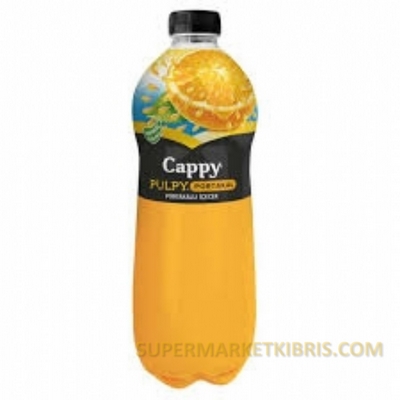 CAPPY PULPY ŞEFTALİ PARÇACIKLI MEYVE SUYU 1LT