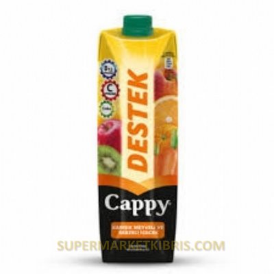CAPPY 1 LİTRE DESTEK KARIŞIK MEYVE SUYU