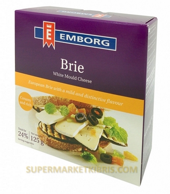 EMBORG DANISH BRIE 125 GR