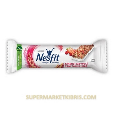 NESTLE NESFİT KIRMIZI MEYVELİ TAM TAHILL BAR 23.5 GR