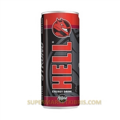 HELL ENERGY DRINK APPLE 250ML