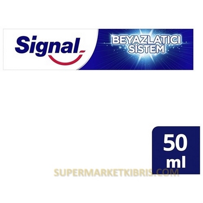 SİGNAL DİŞ MACUNU BEYAZLATICI SİSTEM 50ML