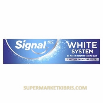 SİGNAL DİŞ MACUNU WHİTE SYSTEM 75ML