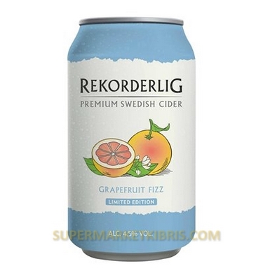RECORDERLIG GRAPEFRUIT FIZZ CIDER 50CL