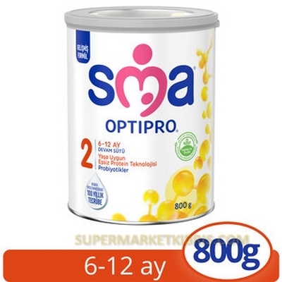 SMA 2 OPTİPRO BEBEK SÜTÜ 800GR 6+ AY