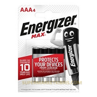 ENERGIZER MAX AAA PIL 4LU