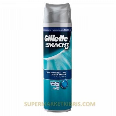 GİLLETTE MACH3 HASSAS TIRAŞ JELİ 200ML