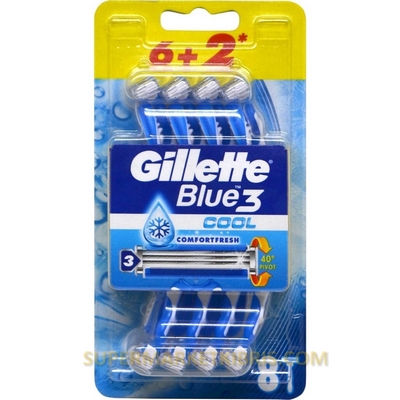 GİLLETTE BLUE 3 TIRAŞ BIÇAĞI 6+28 ADET