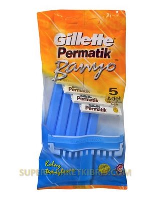 PERMATİK BANYO TIRAŞ BIÇAĞI POŞET 5 Lİ