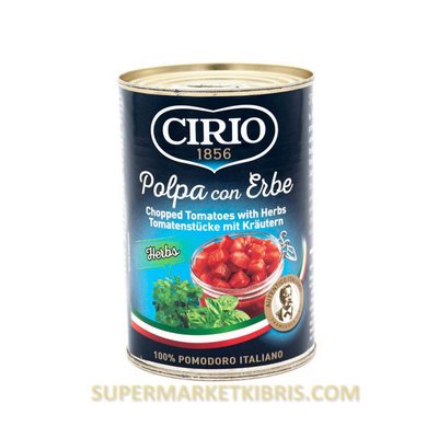 CIRIO DOGRANMIS DOMATES 400GR