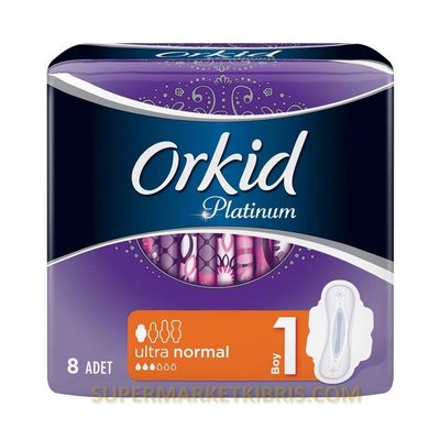 ORKİD PLATİNUM HİJYENİK PED NORMAL 8 Lİ