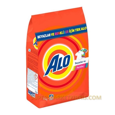 ALO AUTO BEYAZ&RENKLİ 3KG
