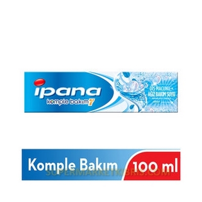 İPANA DİŞ MACUNU AĞIZ BAKIM SUYU ETKİLİ GÜÇLÜ FERAHLIK 100ML
